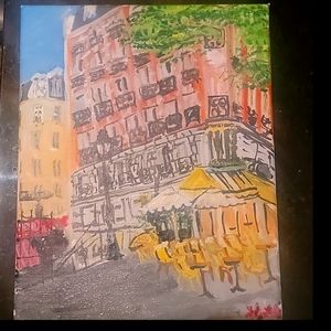 8 x 10 original acrylic painting on canvas